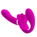 Valerie — Vibratore strapless per la coppia, doppia stimolazione, 12 modalità