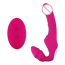 Nana — Strapless vibrante a doppia stimolazione, con telecomando