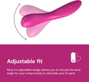 We-Vibe Rave 2 — Vibratore punto G regolabile, 2 motori, app We-Connect
